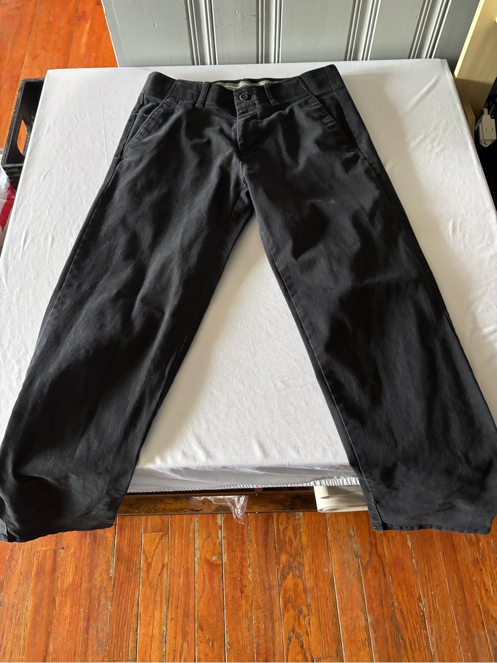 Haggar Men's Black Chino Pants - Classic Fit